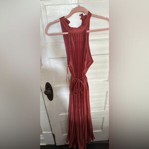 Rosevelvet maxi dress. Worn one time. Perfect condition